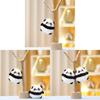 Delightful Plush Panda Keychain Cuddly Stuffed Animal Bag Charm For All Ages
