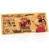 Basketball commemorative banknote, gold banknote, plastic coin, plastic gold foil banknote, anime peripheral gift box