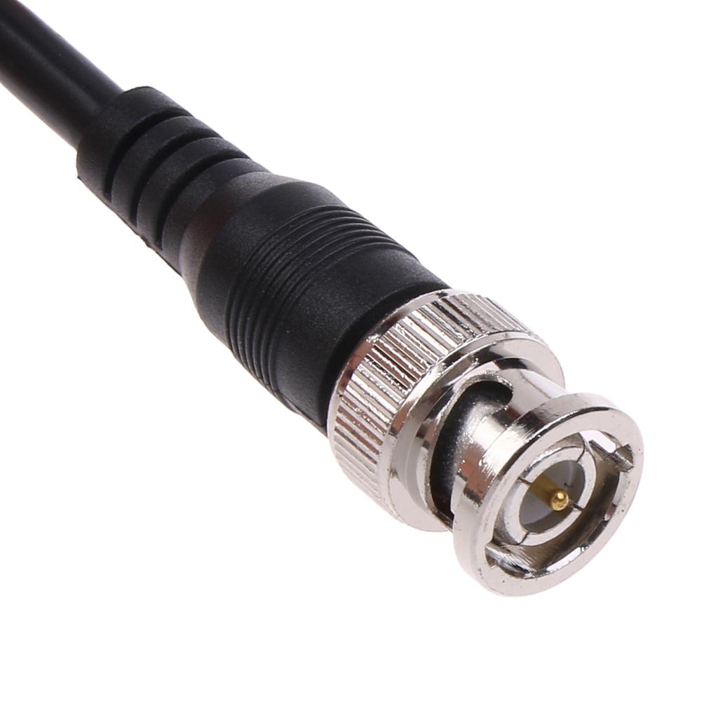 Коаксиальный удлинительный кабель BNC (папа) - BNC (мама) с низкими потерями для антенны, системы видеонаблюдения, модема, системы видеонаблюдения