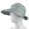 Women Ladies Foldable Visor Sun Hat Beach Hat Outdoor Cap Wide Brim