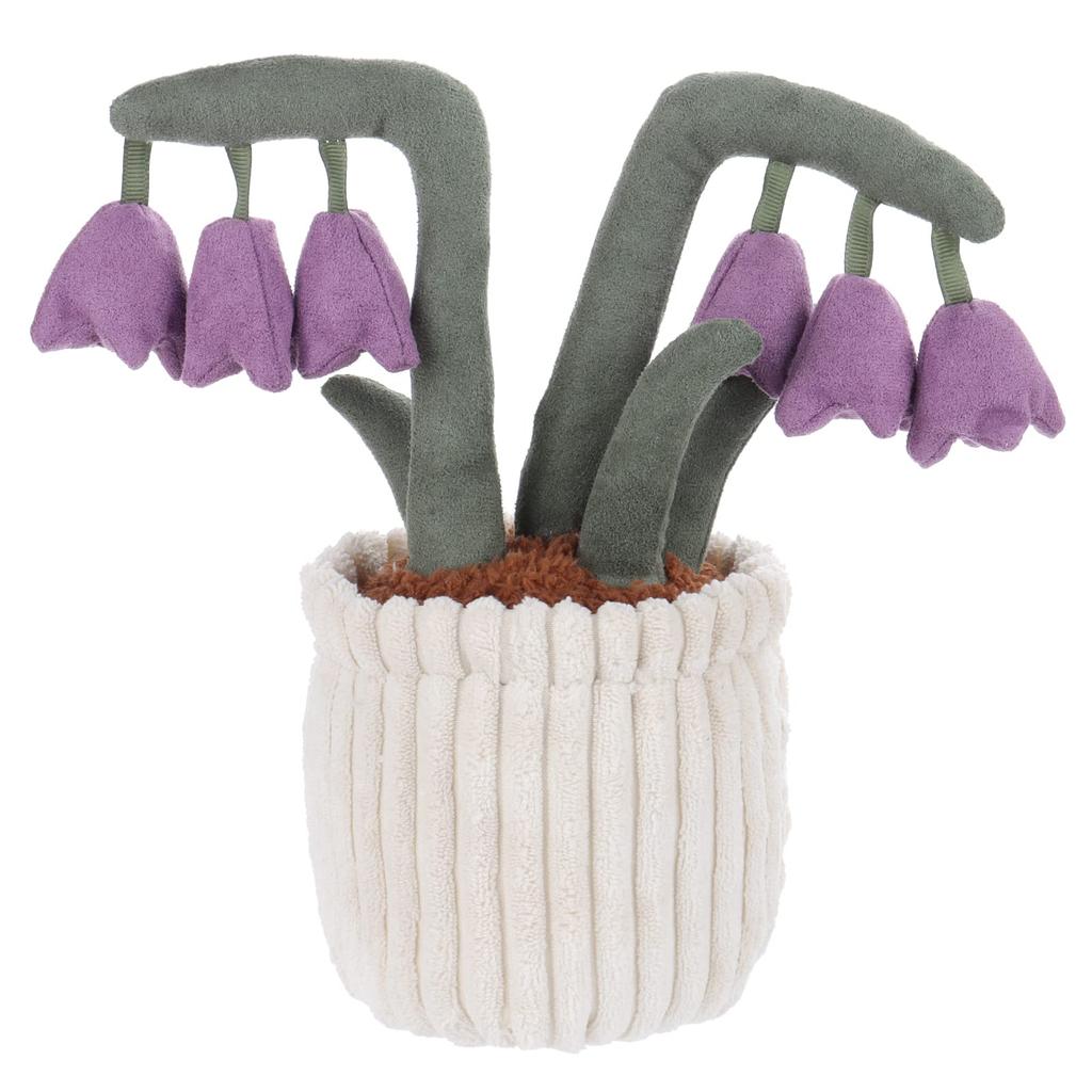 Apricot Lamb Potted Lily Plush Toy for Soft and Cute Stuffed Animal for Babies and 22cm Plush Potted Lily Children, Boys,