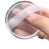 Прозрачный силиконовый спонж двойного назначения для тонального крема, BB-крема, праймера, румян и рассыпчатой пудры