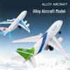 Модель пассажирского самолета CheZhi с инерционным механизмом, звуком и светом для детей