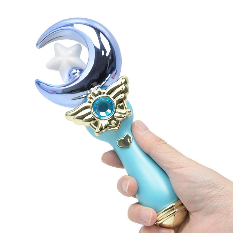 Light Sound Effects Magic Wand Girl Toy Cartoon Flash Wand Light Wand Glowing Small Toy Stall Toy