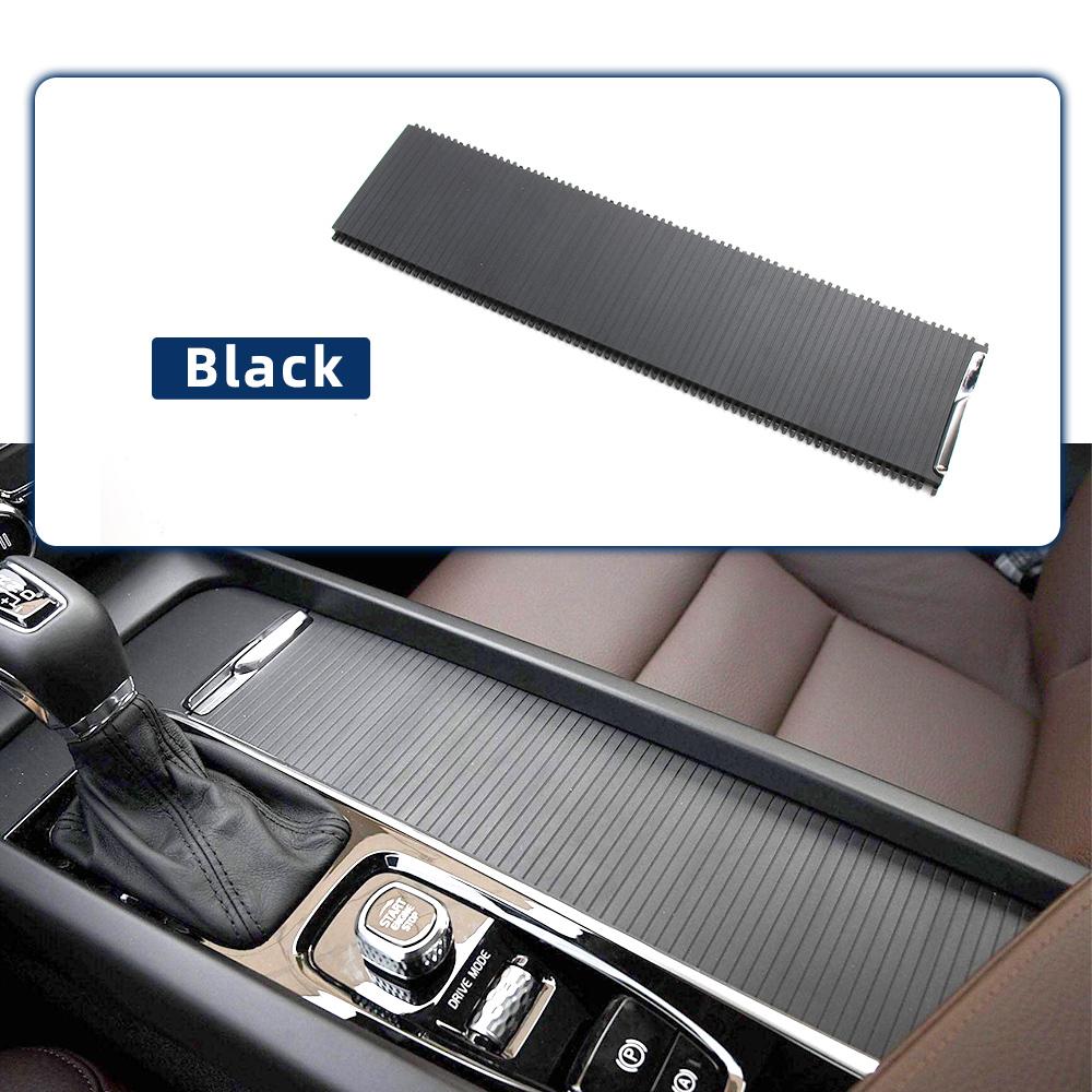 Car Center Console Trim Cover Blind 31469624 For VOLVO XC60 MK2 S60 19-25 B5 T8 Cup Holder Curtain Zipper cover Center Console