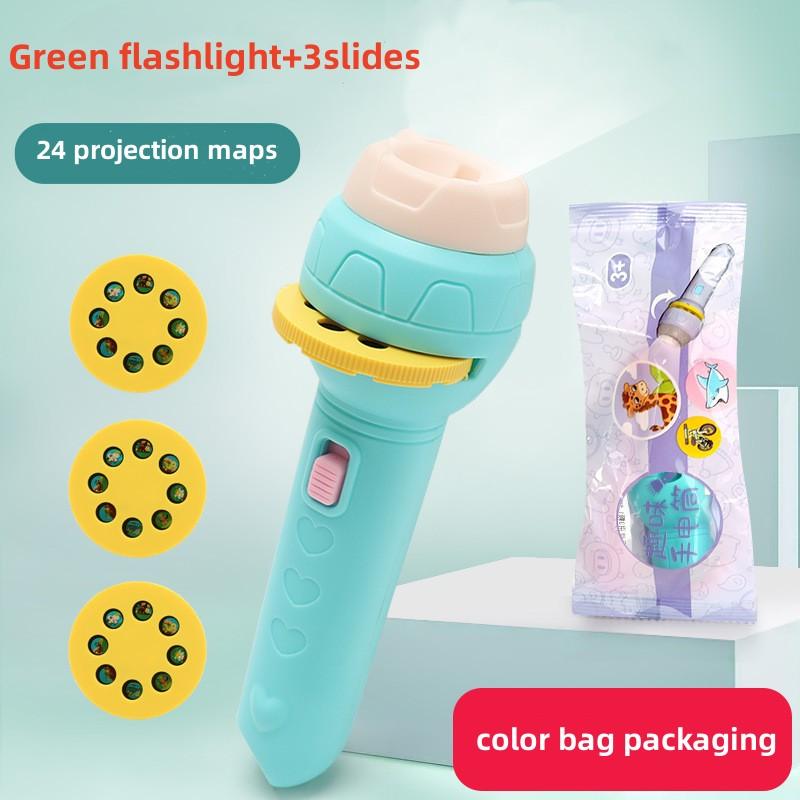 Braided Beads 24/56 imagens Projection Toy Flashlight Toys Colour Early education Souptoys Cartoon Children's gift  spacer beads