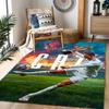 Ronaldo's Fitness Journey Carpet Suitable for Dining Room Entryway Decorate room Outdoor Anti-slip Rug Anime Office Decor Spiritual Gift