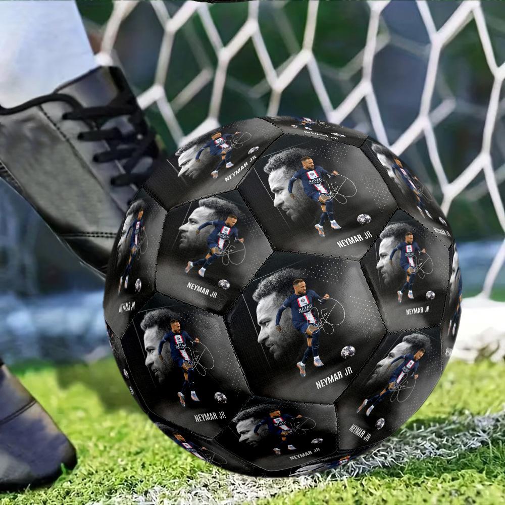 Neymar Soccer Ball Size 5 Football Machine Sewn Indoor/Outdoor Universal Football Soccer Accessory
