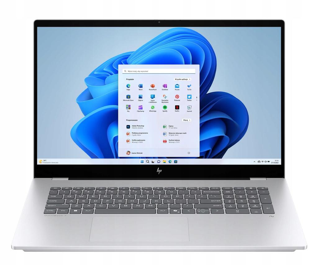 Laptop Hp Omnibook 7 17-Dc0217Nw 17.3'' Ultra 7 258V 32Gb 1Tb Ssd 1 Pc