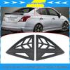 Наклейка-солнцезащита на треугольное окно Nissan Almera 2013-2020