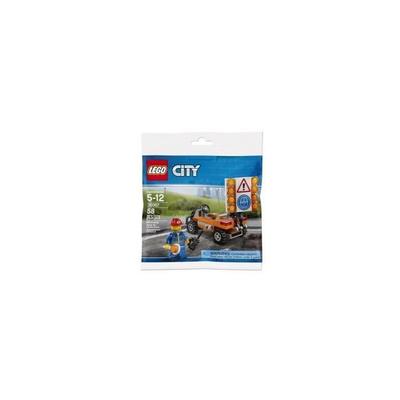 Конструктор - LEGO - CITY ПОЛИБЕГ 30357 - Строительная машина - Желтый - От 5 лет