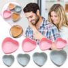 Multi-purpose Cake  Silicone Round Love Heart-shaped Layered Cake Pan