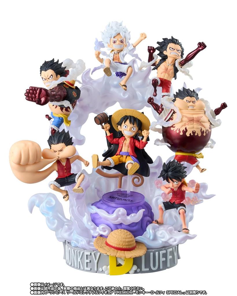 Tamashii Nations World Collectable Figure x Обезьяна Луффи S.H.Figuarts - D.
