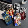 Cover for Samsung Galaxy A56 A26 A36 A10 A20 A30 A31 A32 A50 A55 A52 A53 A33 A12 A14 Phone Case Shanks Red Hair One Pieces Luffy