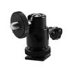Camera Tripod 1/4 Hot Shoe Adapter Flash Light Bracket Holder Mount Cradle Ball Head With Lock