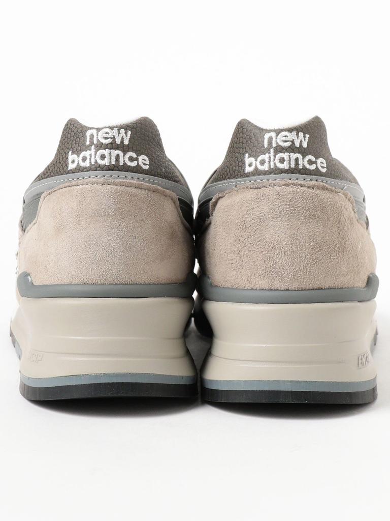 Beams New Balance U997 GY Canvas Size Men's Shoes, Gray, 26.5 (11313924424)