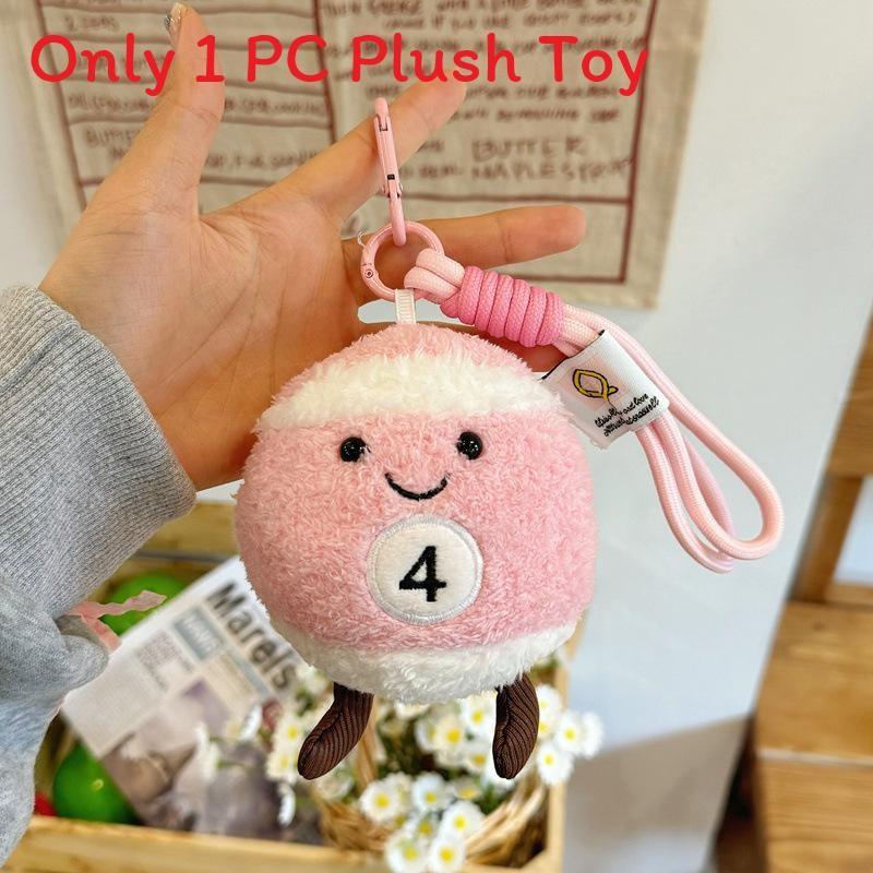 Игрушка Бильярд Плюшевый Брелок Милая Мультяшная Кукла Подвеска для Рюкзака Подарок Праздник