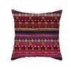 New Bohemian Colorful Geometric Pattern Short Plush Pillowcase Ethnic Style Retro Pillowcase Cushion