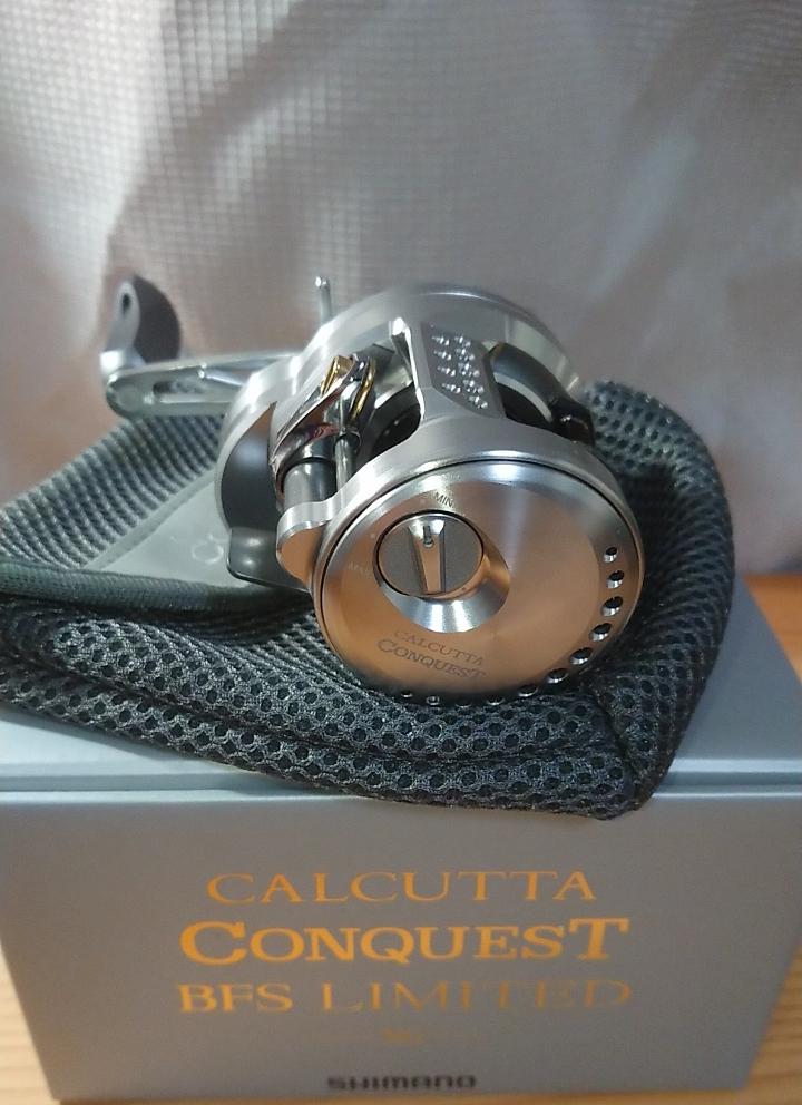 Бесплатная доставка неиспользованного Shimano 26 Calcutta Conquest BFS. новый, Лимитированный, праворукий, XG
