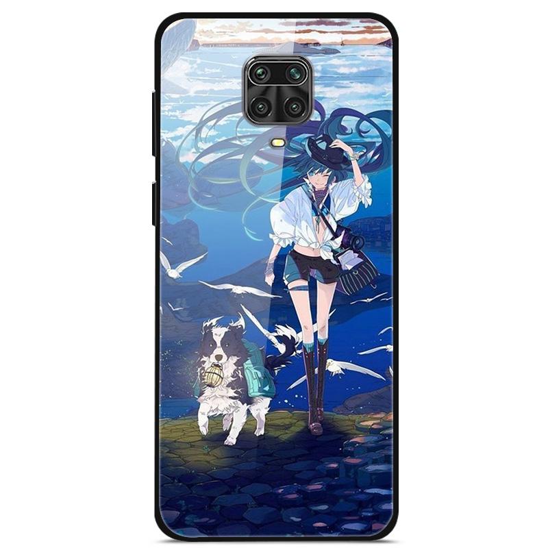 Закаленное Стекло Чехол Для Xiaomi Redmi Note 9S Чехол Мягкий Бампер Жесткий Стеклянный Чехол Для Xiaomi Redmi Note 9 S 9S Pro Max Чехол Для Телефона