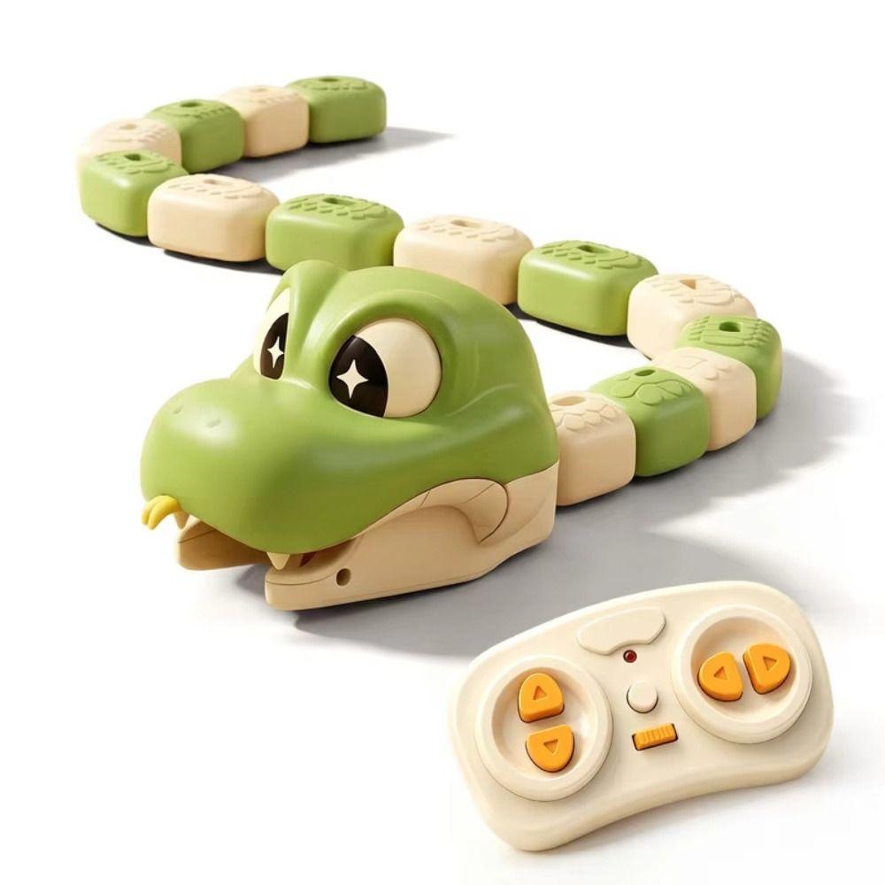 Rechargeable Remote Control Car Magnetic Magnetic RC Car Fun Game Greedy Snake Car Indoor Play