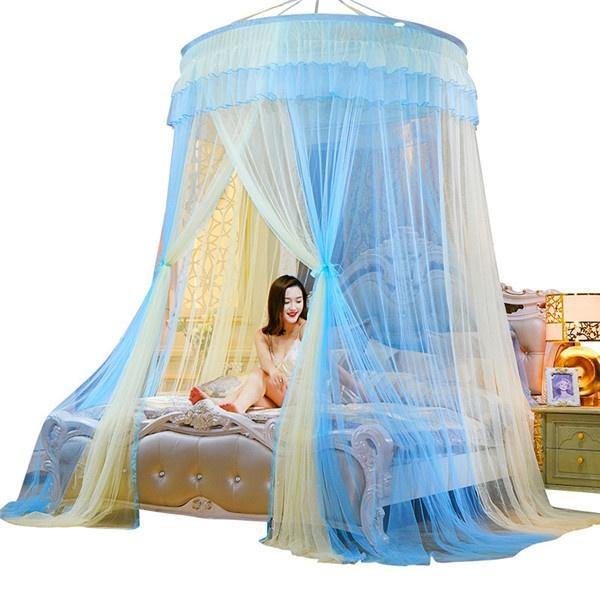 Летняя принцесса, постельные принадлежности, палатка, навес, купол, москитная сетка, элегантная занавеска для постельного белья принцессы, подвесная купольная сетка
