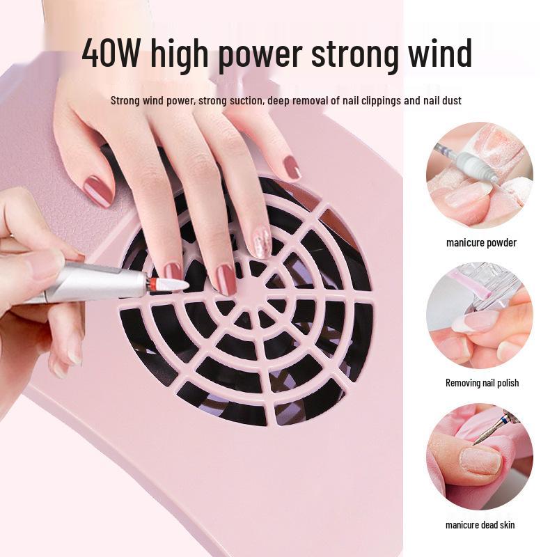 858-M5 Пылесборник для ногтей с большой силой всасывания