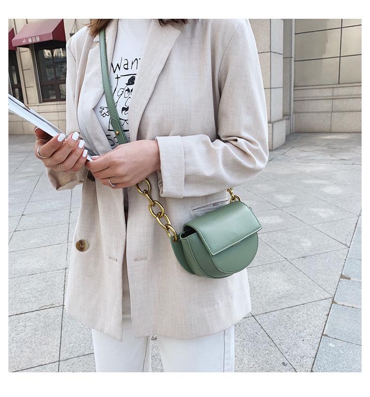 Нишевая сумка, иностранная женская сумка-мессенджер Wild 2020, модная текстурированная сумка через плечо