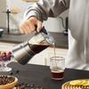 Кофеварка для эспрессо на индукционной плите Moka с клапаном давления, столешницей из хрустального стекла и кастрюлей Esprosso Moka из нержавеющей стали, классическая итальянская кофеварка