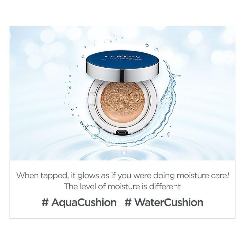 Klavuu Blue Pearlsation Высокопокрывающий аква-кушон с морским коллагеном SPF50+ PA+++ 12г