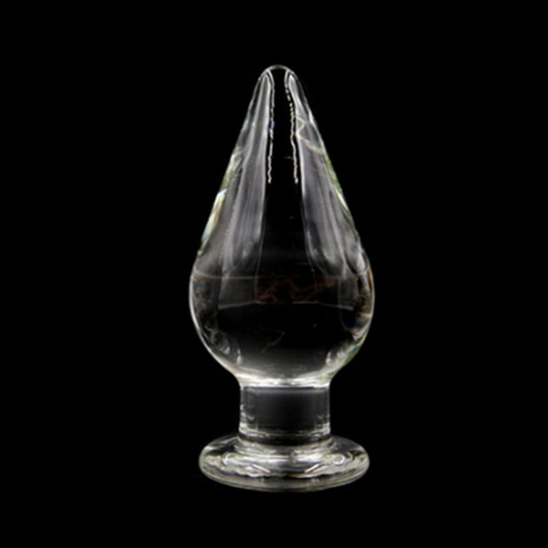 16 см большой прозрачный хрустальный стеклянный анальная пробка вагинальные шарики для взрослых мастурбация огромные анальные секс-игрушки для женщин мужчин геев