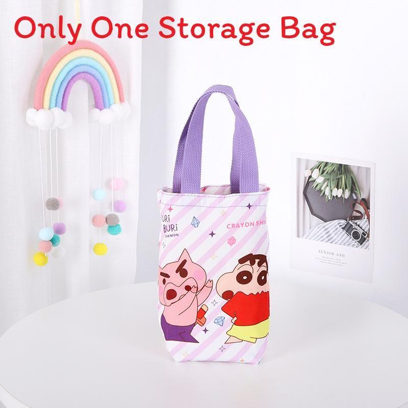 Crayon Shin Chan Cartoon Canvas Bag With Versatile Function For School And Travel Use