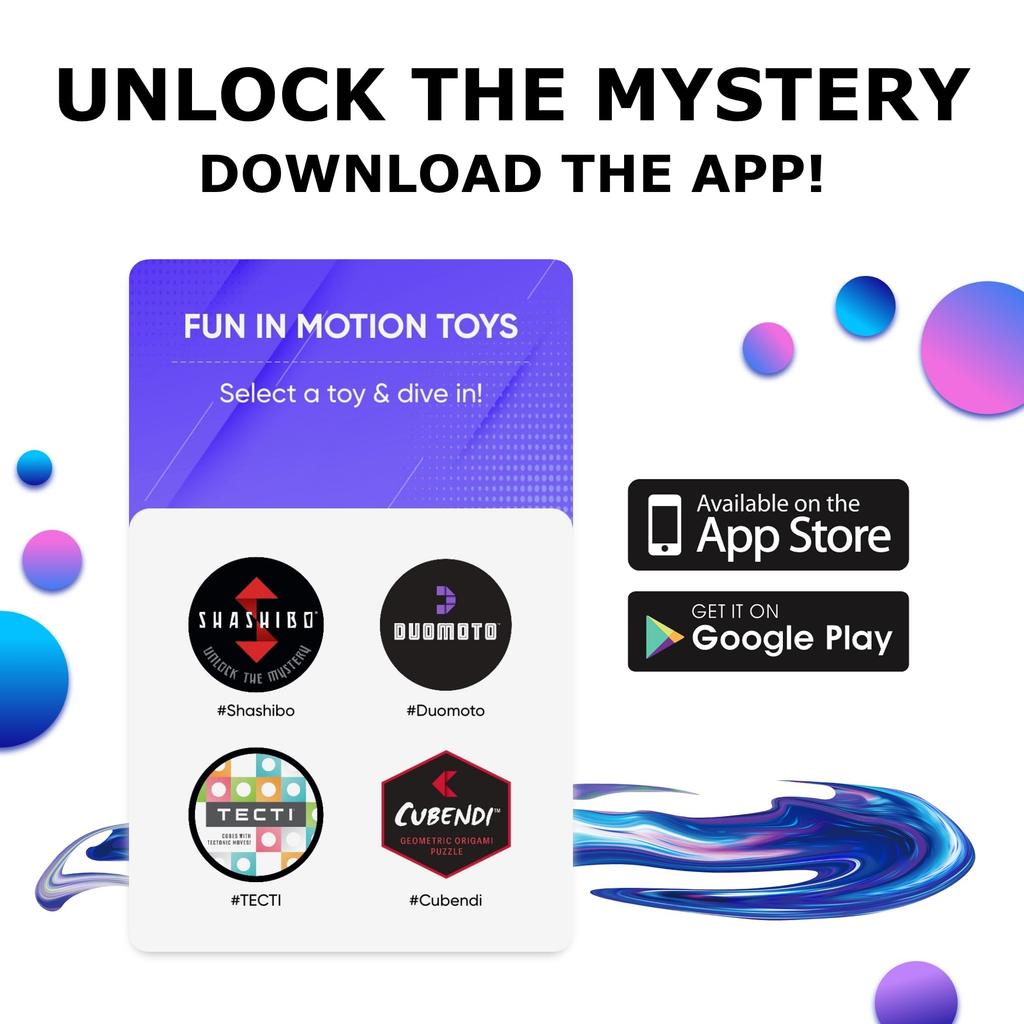 Запатентованный кубик-фигурка SHASHIBO Shape Shift Box с 36 редкоземельными магнитами, трансформирующийся в более чем 70 форм (Голограмма Пар)
