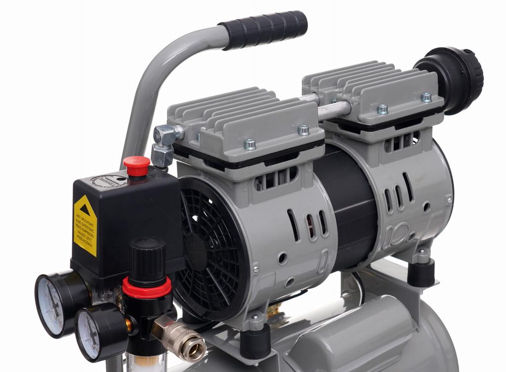 Kompresor Bezołejowy 9L 550W | Kraft&Dele