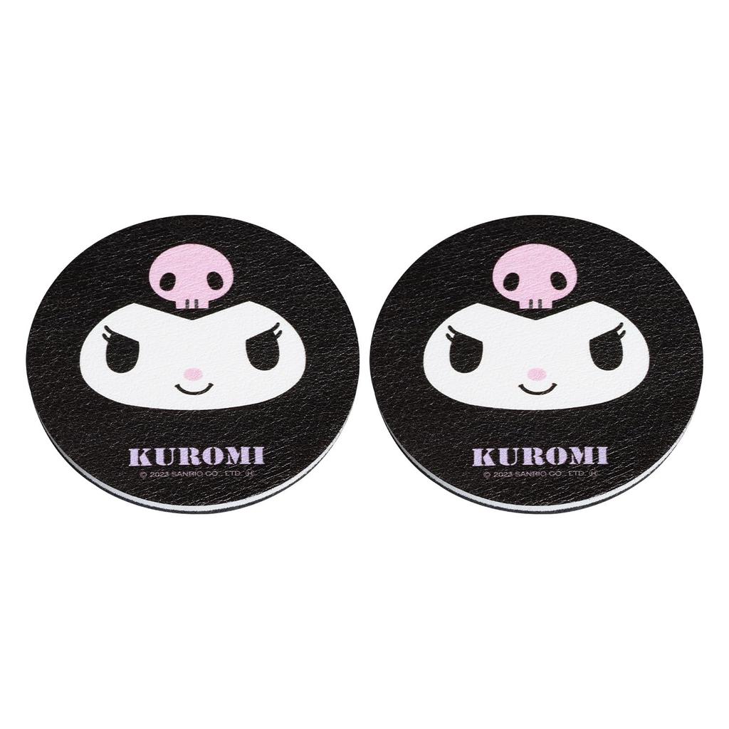 SEIWA Sanrio Аксессуары для интерьера автомобиля Подстаканник Подставка под стакан Куроми Коврик для напитков KT570 Впитывающий Мягкий Автомобильный Милый Стильный Персонаж HELLO KITTY SANRIO