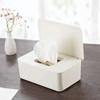 1pc Dustproof Wet Tissue Box with Lid Baby Nappy Wet Tissue Storage Holder Dispenser for Home Office Paper Tissue Storage Box