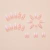 Накладные ногти Love Gradual Change Wearing Nail Removable Piece Simple Line Fine Flash Nail Patch 24 шт.