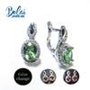 Zultanite Clasp Earring 925 Sterling Silver Created Color Change Gemstone Fine Jewelry for Women Gift