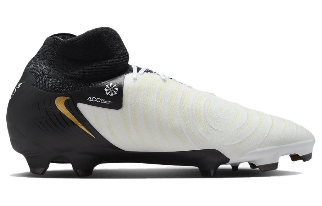 Nike Phantom Luna 2 Pro Fg 'Белый Черный Металлик Золотая Монета' FJ2575-100