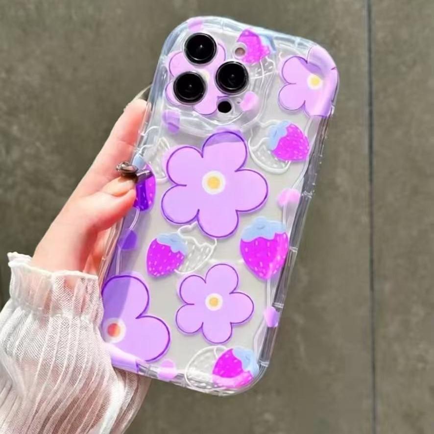 Браслет новый цветок для чехла мобильного телефона iphone17promax apple 16/14 pro Япония и Корея 13/12/15