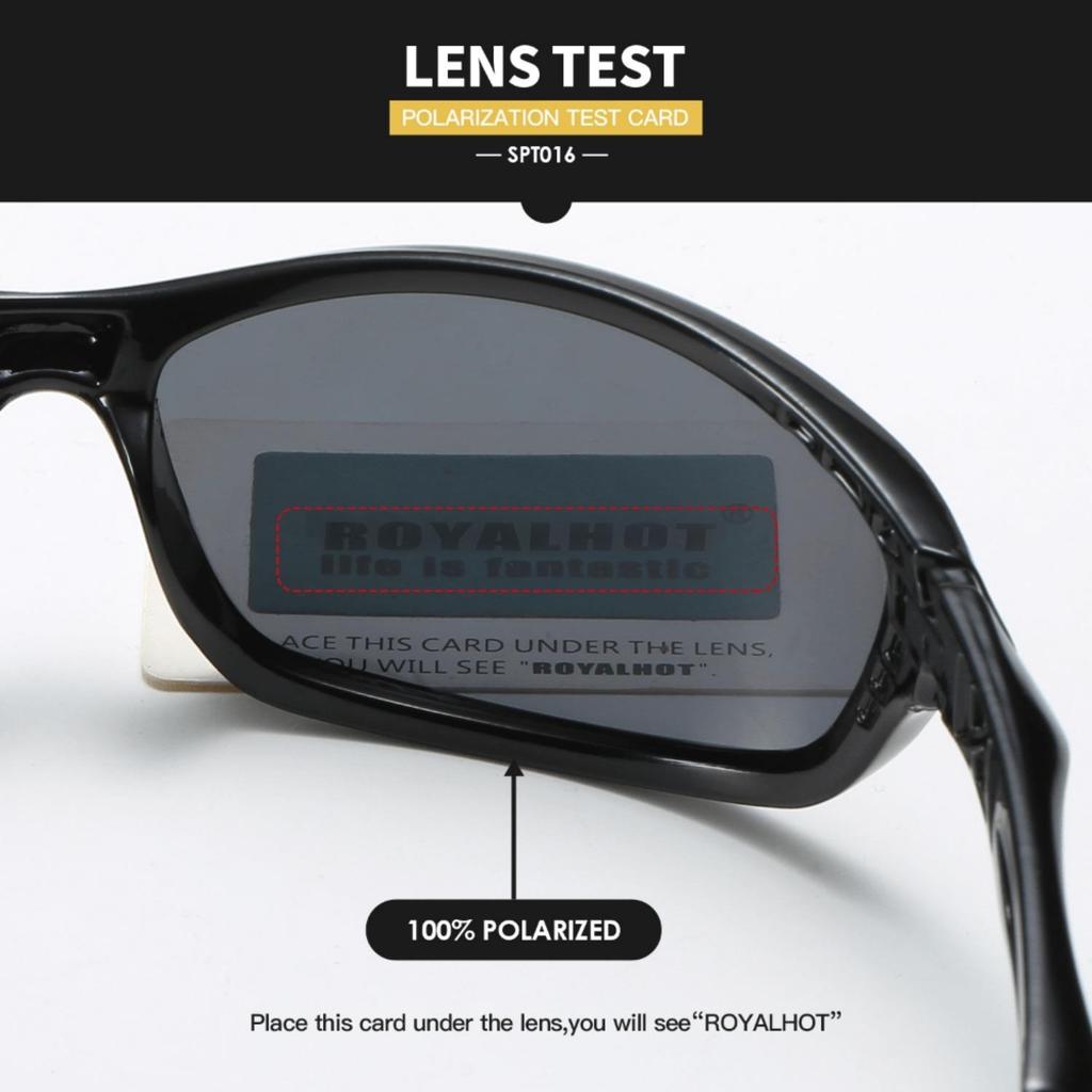 Royalhot Поляризованные спортивные солнцезащитные очки унисекс с полой оправой, винтажные солнцезащитные очки, очки в стиле ретро, солнцезащитные очки, UV400