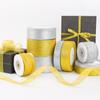 22meters/roll 6/10/15/20/25/40/50mm Gold Silver Glitter Ribbon Wedding Cake Gift Decoration Craft Supplies Organza DIY Ribbon