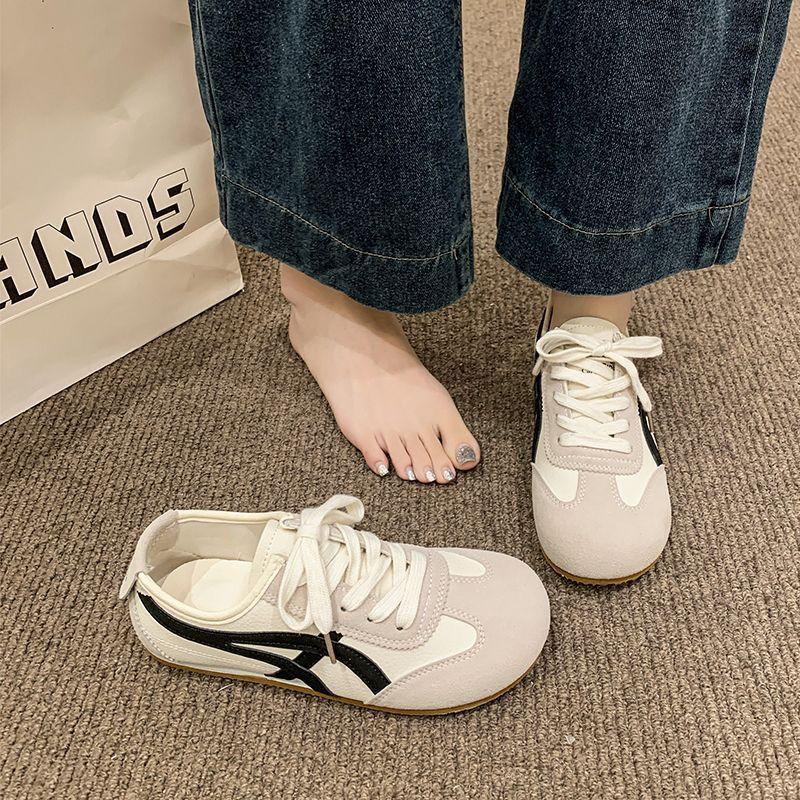 Модные туфли Форреста Гампа на плоской подошве, дышащие, новые, в стиле ретро, из сетки, универсальные, немецкие тренировочные, повседневные спортивные кеды для женщин