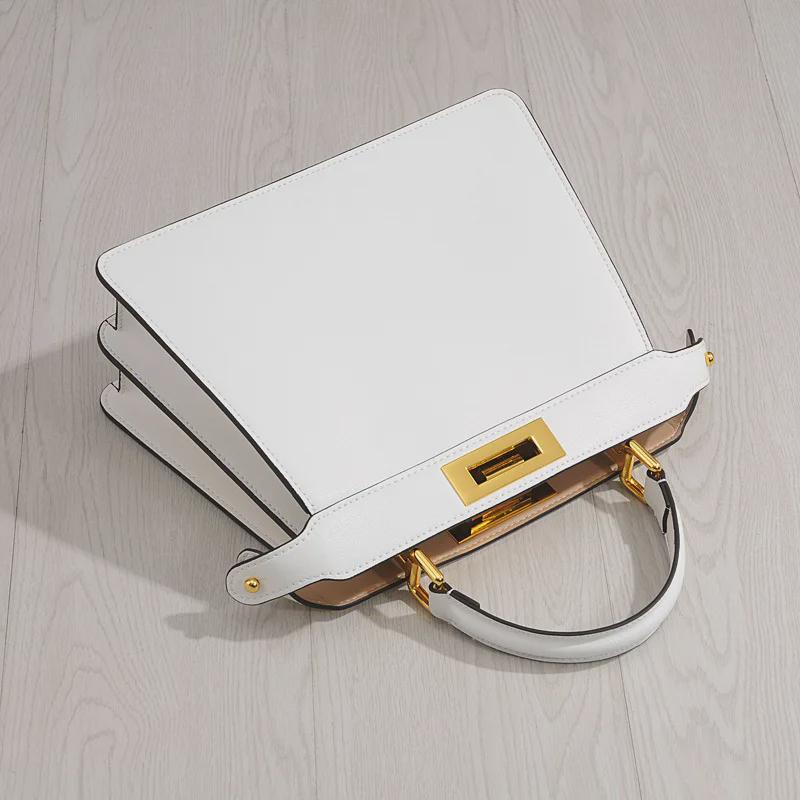 Универсальная кожаная сумка для котят: Весна/Лето Большая вместительная многослойная сумка и сумка через плечо