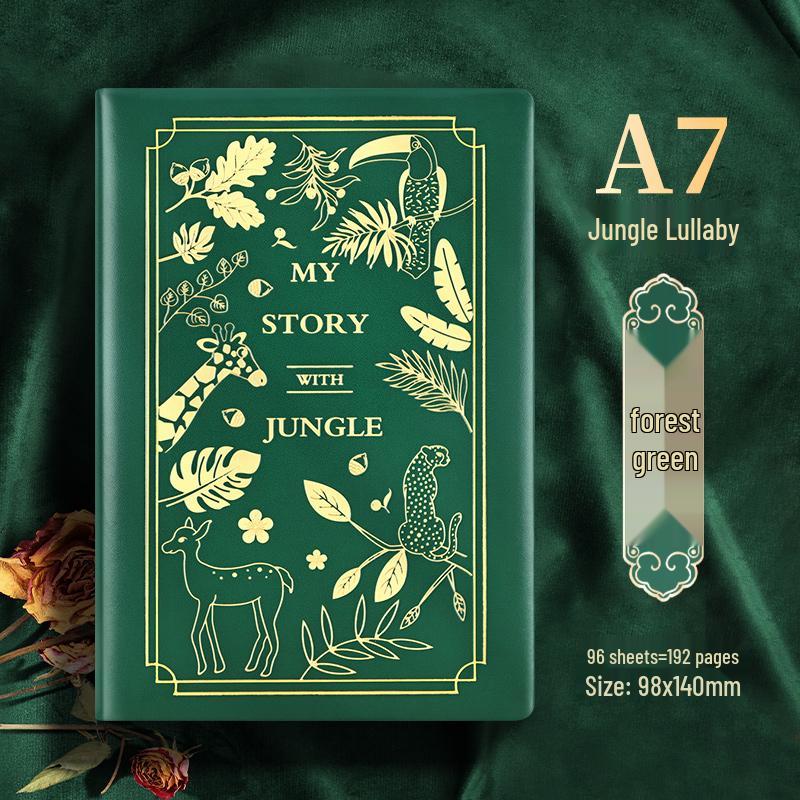 Портативный мини-блокнот формата А7 — утолщенный, изысканный, минималистичный, удобный блокнот карманного размера для студентов колледжа.