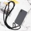 Shockproof Transparent Phone Case Crossbody Necklace Cord Lanyards With Rope For iPhone 16 Pro 15 Pro Max 14 13 12 11 XR XS Max 8 SE 2020