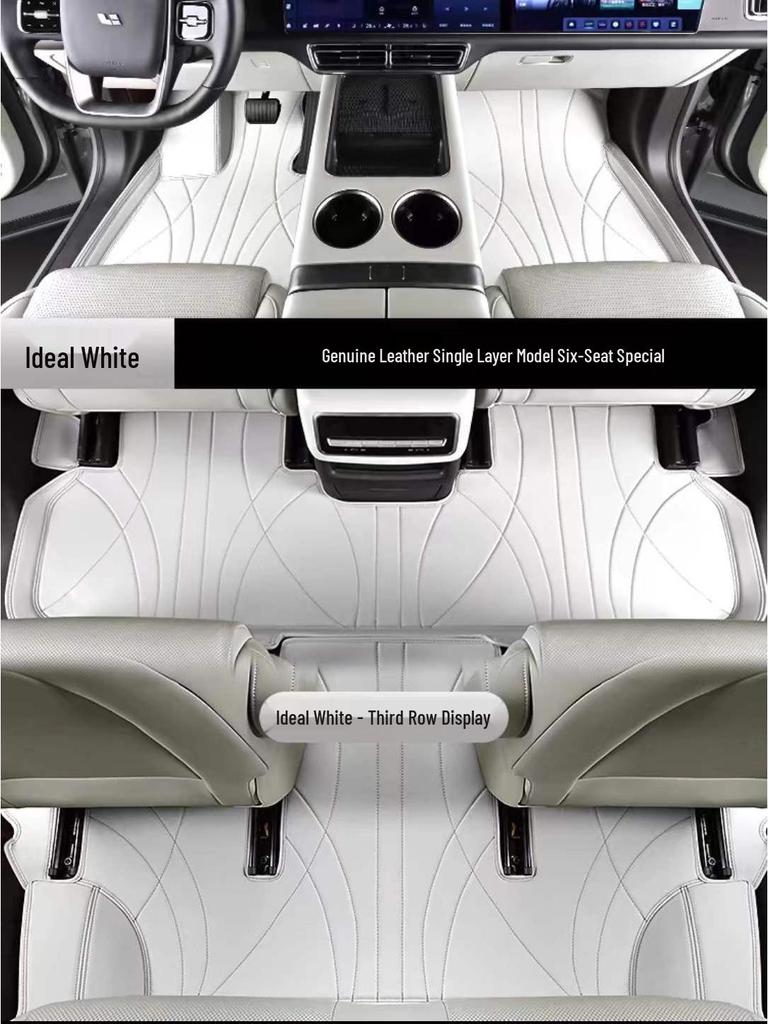 Ideal L7/L8/L9 Full Surround Car Floor Mats - Max Woman Air Carpet Pro