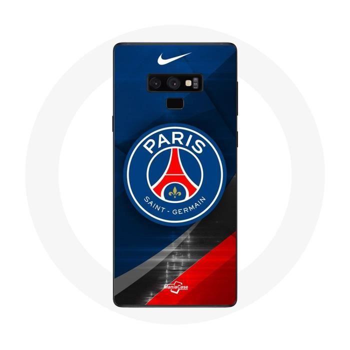 Чехол - ПСЖ Париж Сен-Жермен - Galaxy Note 9 - Мягкий - Защита - Логотип