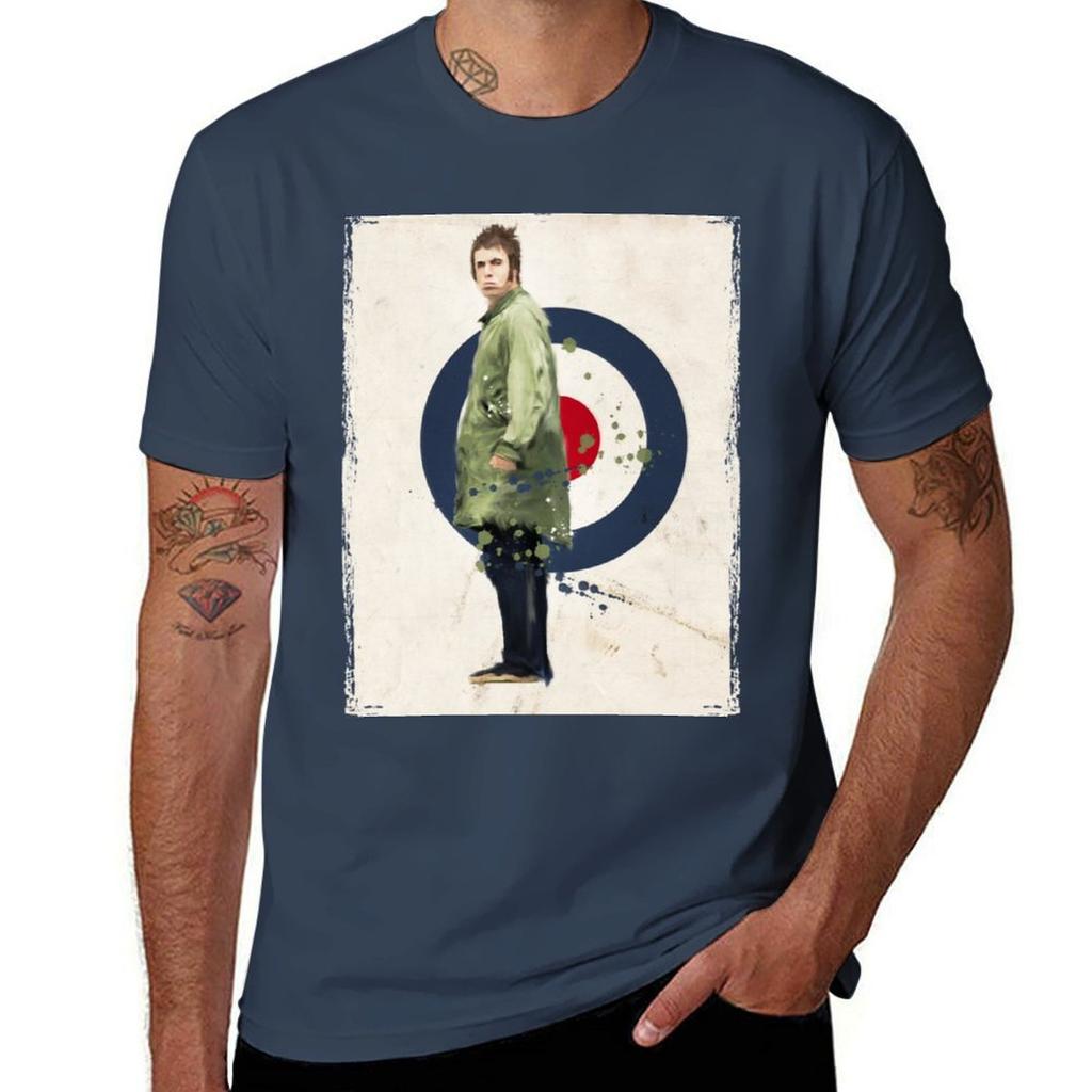 Liam gallagher classic art Футболка свитшот новое издание мужские футболки с принтом аниме