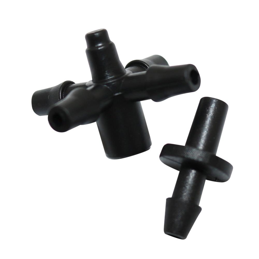 Насадка для капельного полива пластиковая, 5 отверстий, пластик. Внутренний диаметр выхода воды 3/5мм. Легко подключается к шлангу. Хорошо выдерживает изменения напора воды. В наборе 50 шт